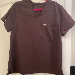 Figs Women’s Scrub Set- Deep Brown